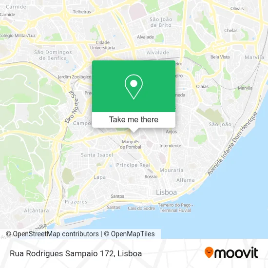 Rua Rodrigues Sampaio 172 map