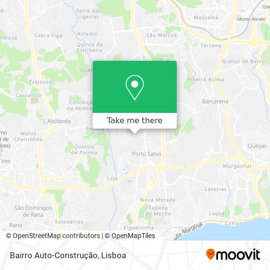 Bairro Auto-Construção map