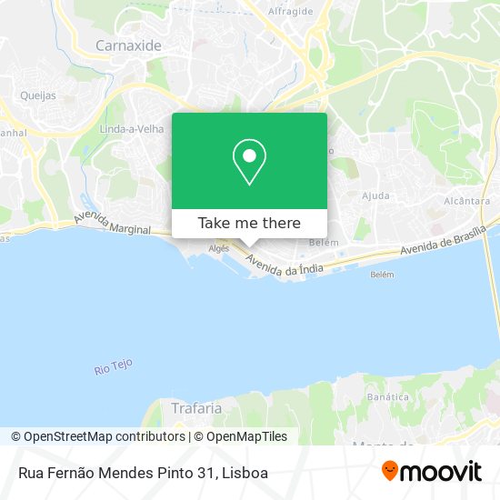 Rua Fernão Mendes Pinto 31 map