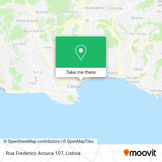 Rua Frederico Arouca 107 map