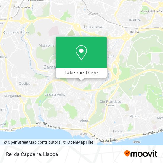 Rei da Capoeira map