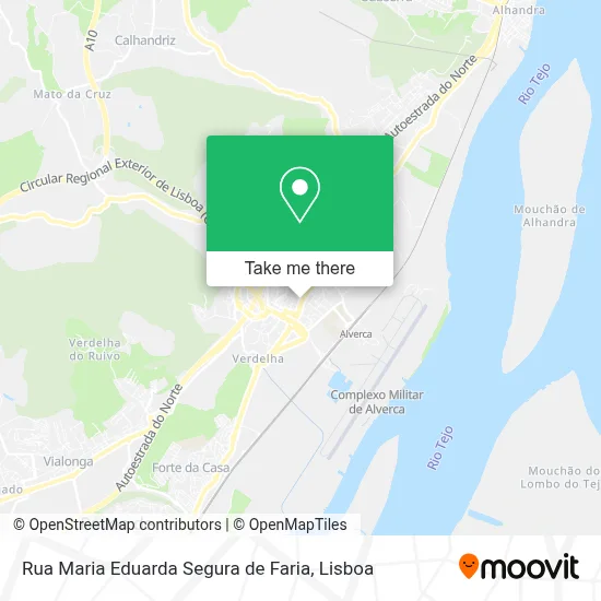 Rua Maria Eduarda Segura de Faria map