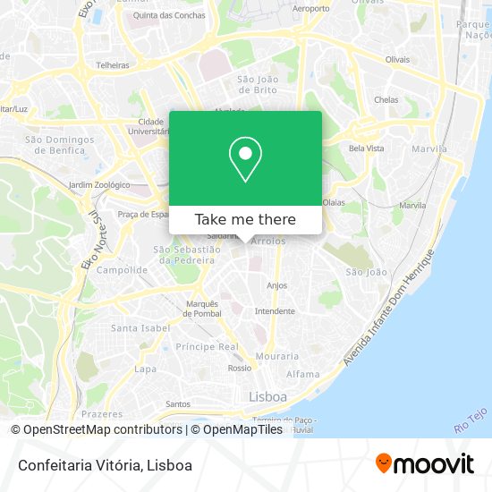 Confeitaria Vitória map