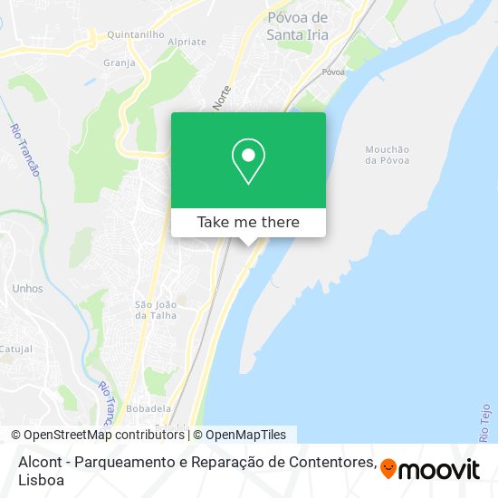 Alcont - Parqueamento e Reparação de Contentores map