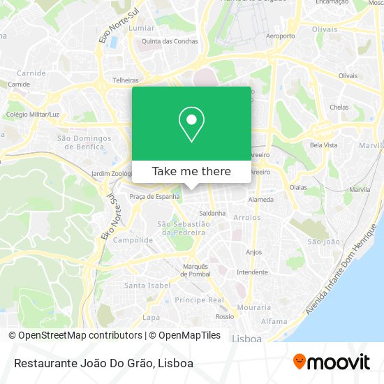 Restaurante João Do Grão map
