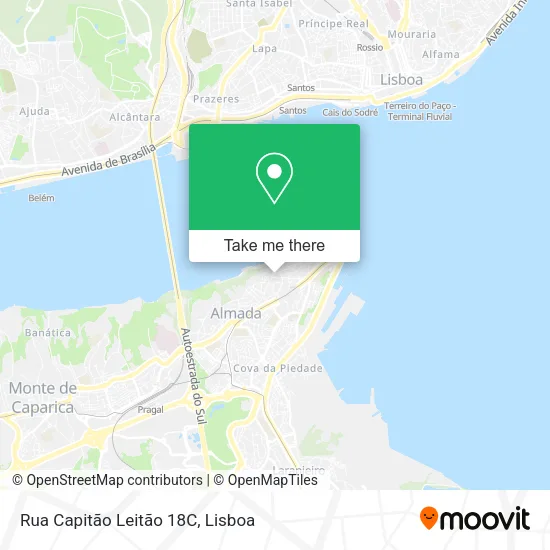 Rua Capitão Leitão 18C map