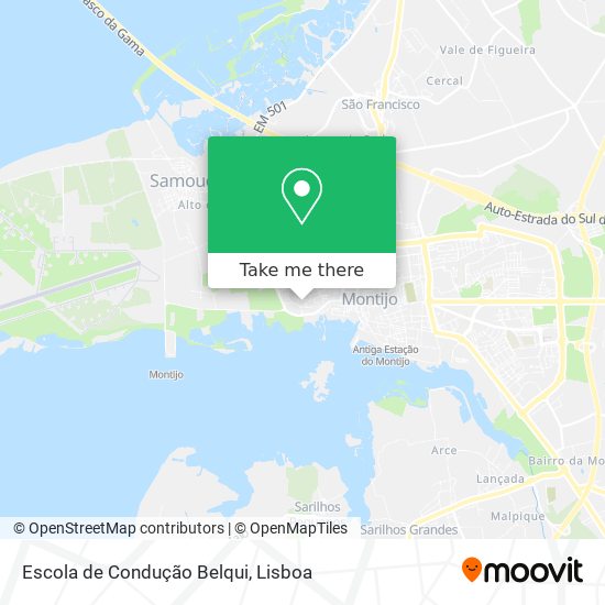 Escola de Condução Belqui map