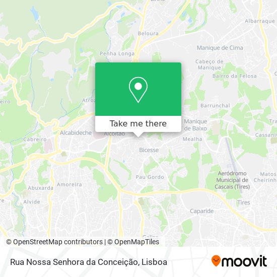 Rua Nossa Senhora da Conceição map