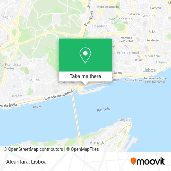 Alcântara map