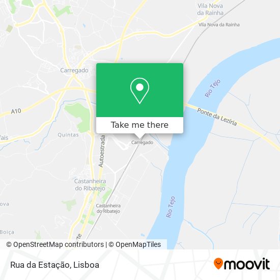 Rua da Estação map