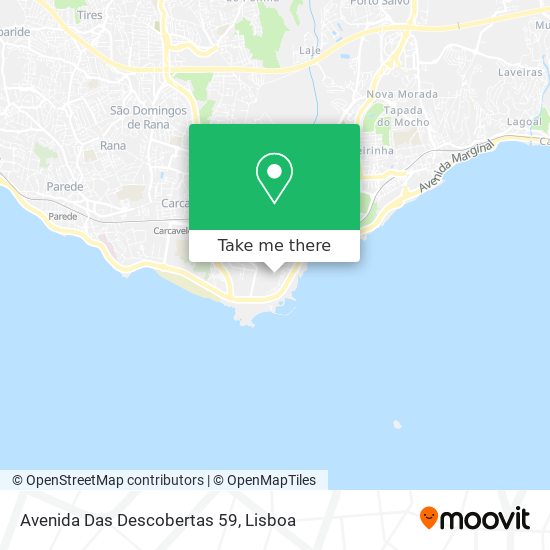 Avenida Das Descobertas 59 map