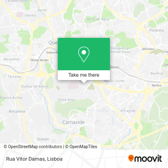 Rua Vitor Damas map