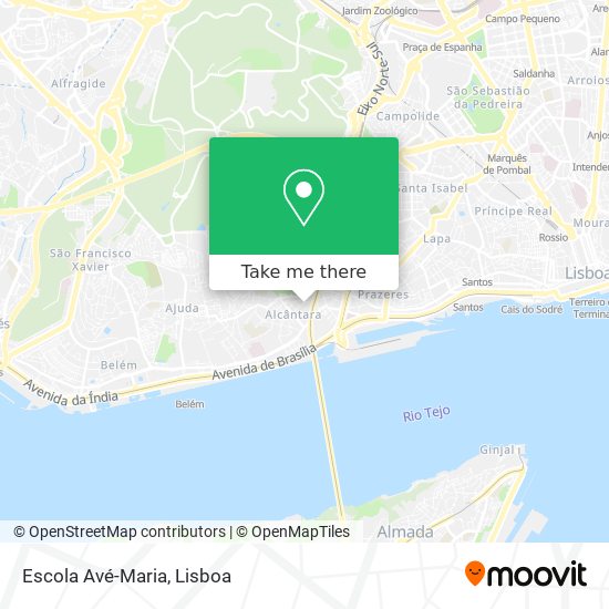 Escola Avé-Maria map