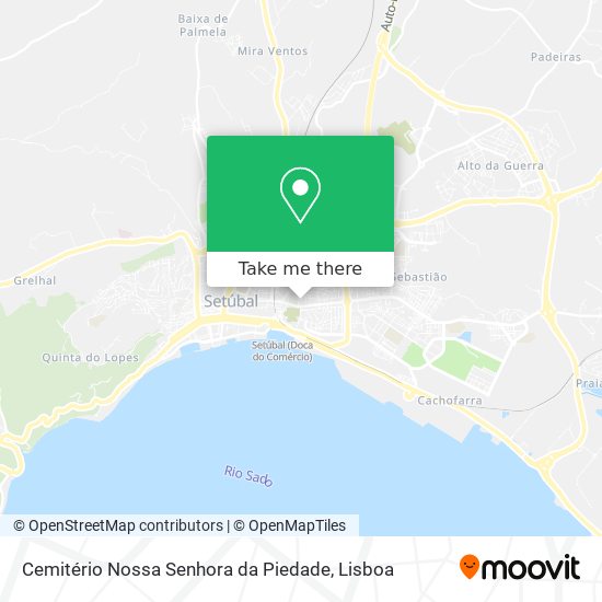 Cemitério Nossa Senhora da Piedade map