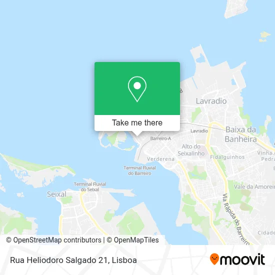 Rua Heliodoro Salgado 21 map