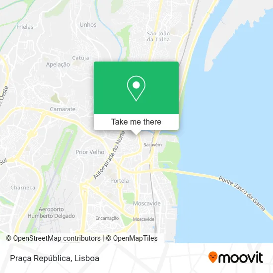 Praça República map