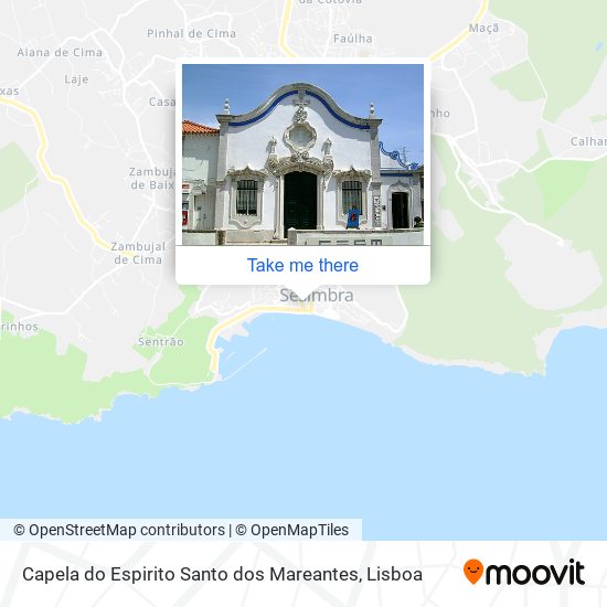 Capela do Espirito Santo dos Mareantes map