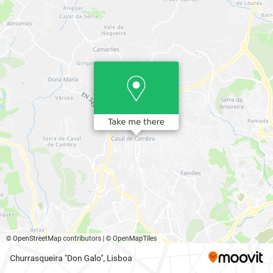 Churrasqueira "Don Galo" map