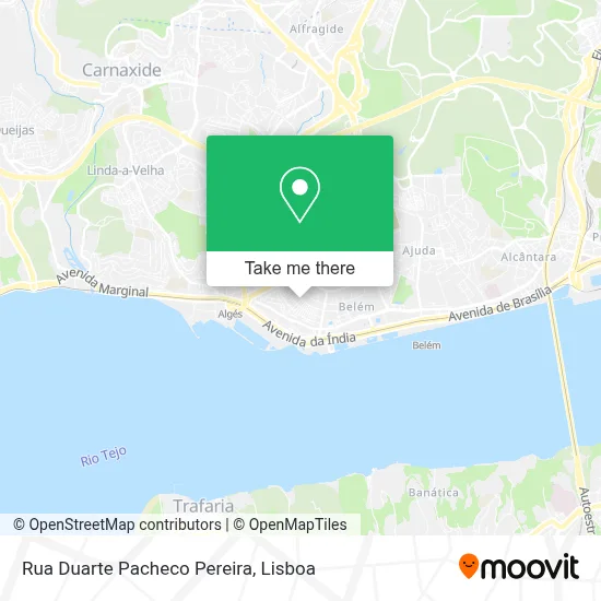 Rua Duarte Pacheco Pereira map