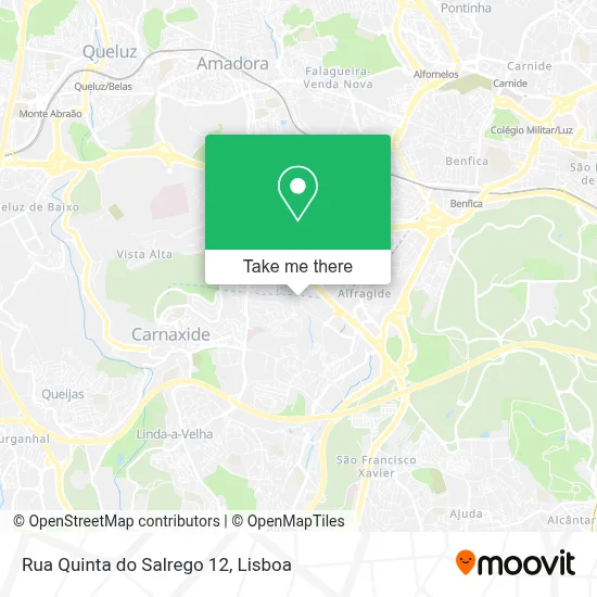 Rua Quinta do Salrego 12 map