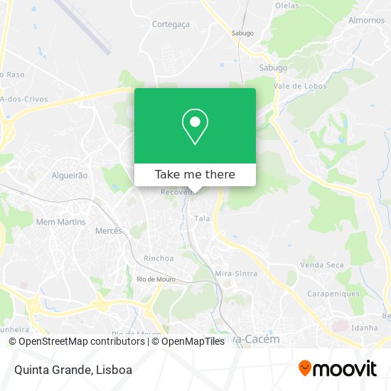 Quinta Grande mapa