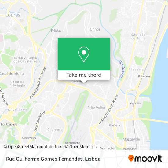 Rua Guilherme Gomes Fernandes map