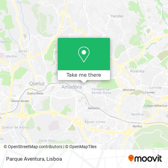 Parque Aventura mapa