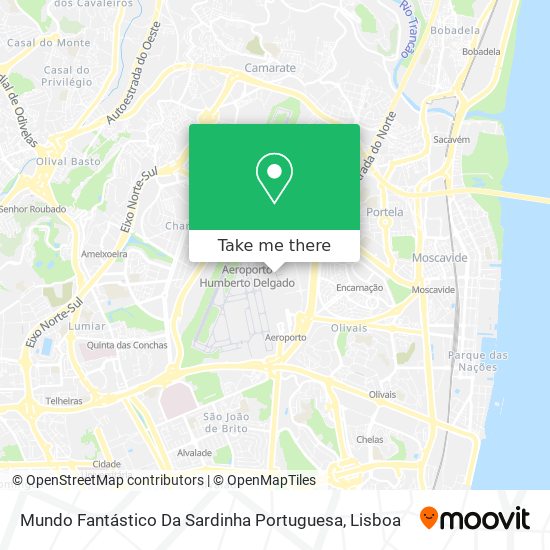 Mundo Fantástico Da Sardinha Portuguesa map