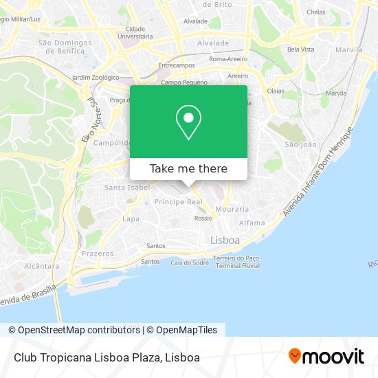 How To Get To Club Tropicana Lisboa Plaza In Lisboa By Bus Metro Or Train