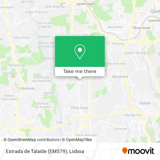 Estrada de Talaíde (EM579) map