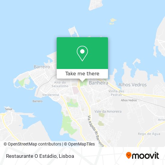 Restaurante O Estádio map