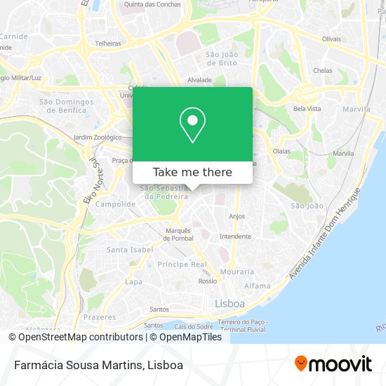 Farmácia Sousa Martins map