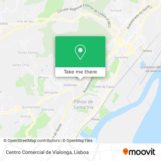 Centro Comercial de Vialonga map
