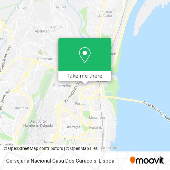 Cervejaria Nacional Casa Dos Caracois map
