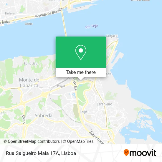 Rua Salgueiro Maia 17A map