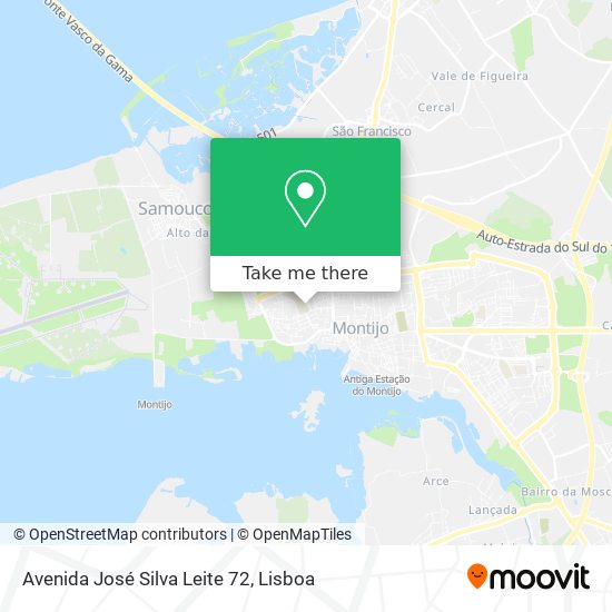 Avenida José Silva Leite 72 mapa