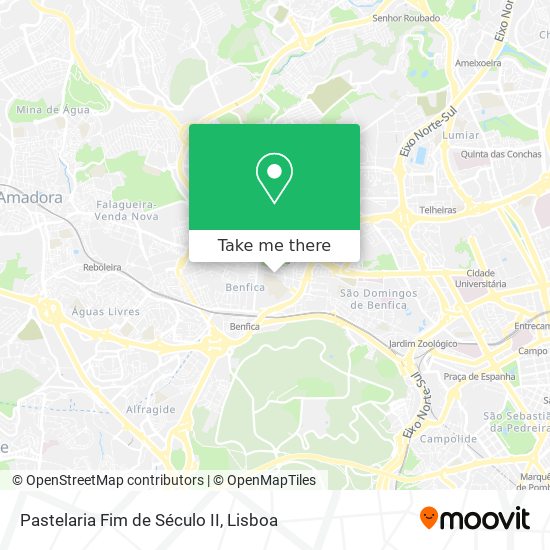 Pastelaria Fim de Século II map