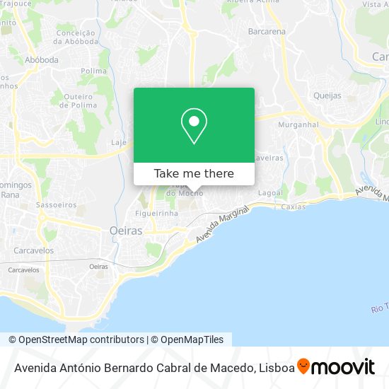 Avenida António Bernardo Cabral de Macedo map