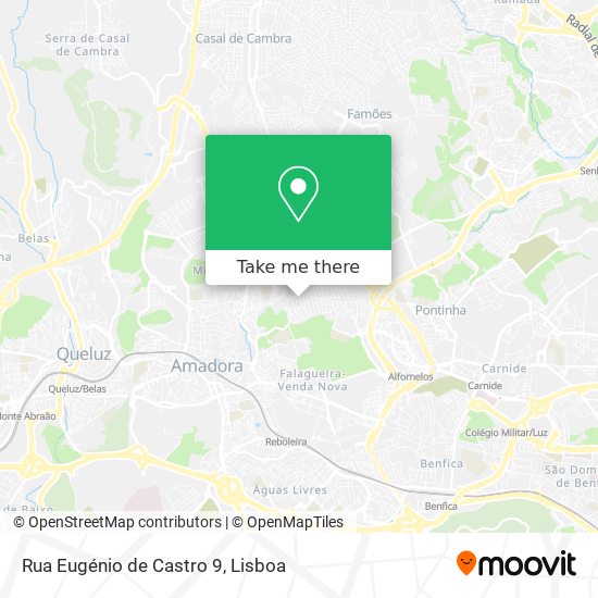 Rua Eugénio de Castro 9 map