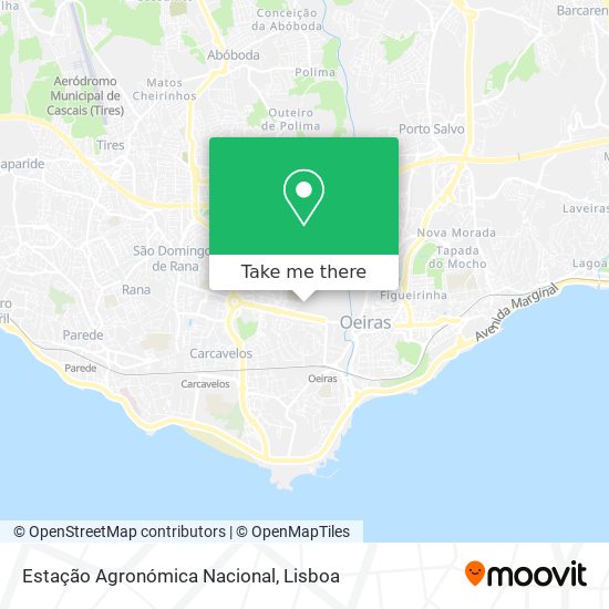 Estação Agronómica Nacional map