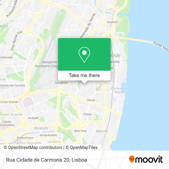 Rua Cidade de Carmona 20 map