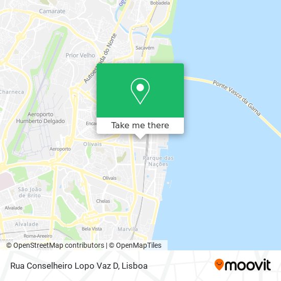 Rua Conselheiro Lopo Vaz D map