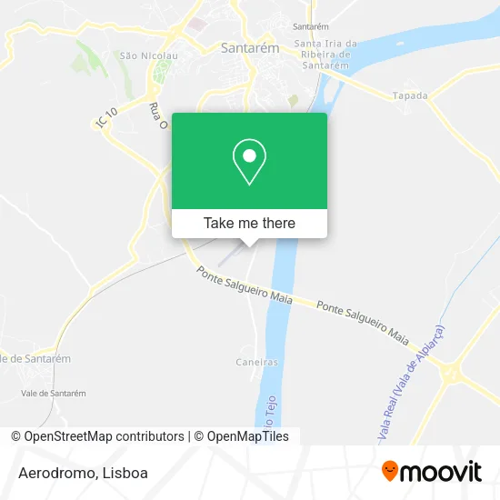 Aerodromo map