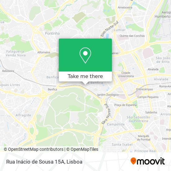 Rua Inácio de Sousa 15A map