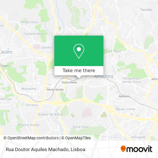 Rua Doutor Aquiles Machado mapa