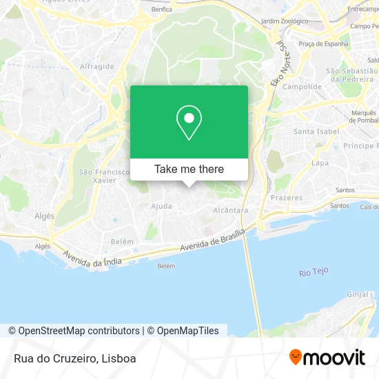 Rua do Cruzeiro map