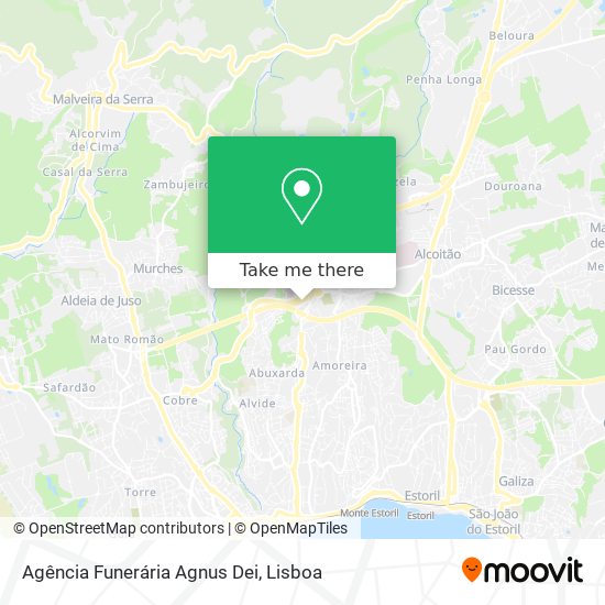 Agência Funerária Agnus Dei map