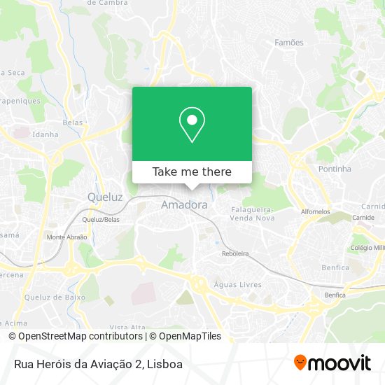 Rua Heróis da Aviação 2 map
