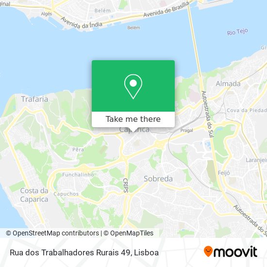 Rua dos Trabalhadores Rurais 49 mapa