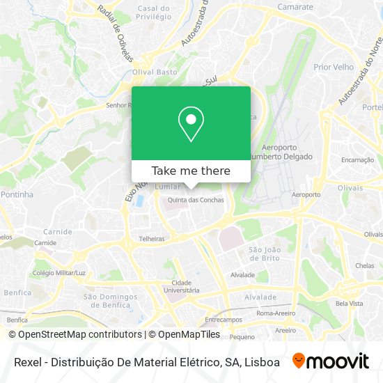 Rexel - Distribuição De Material Elétrico, SA map